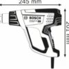 BOSCH ტექნიკური ფენი GHG 20-63 06012A6201 - Image 2